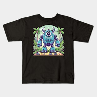 Happy Robot Kids T-Shirt